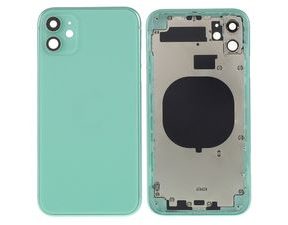 Zadní kryt baterie Apple iPhone 11 zelený včetně středního rámečku