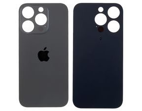 Zadní kryt baterie iPhone 14 Pro Max černý s větším otvorem pro kamery