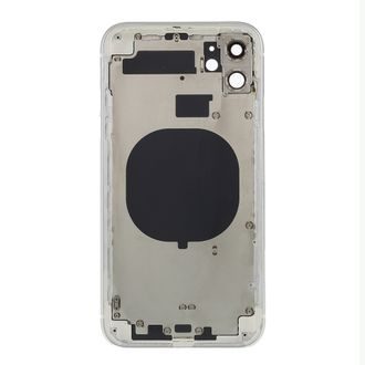 Apple iPhone 11 zadný kryt batérie biely vrátane stredného rámčeku 6.1 "