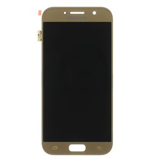 Samsung Galaxy A5 2017 LCD displej dotykové sklo zlaté A520F (Service Pack)