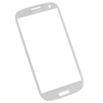 Samsung Galaxy S3 krycí sklo displeje bílé i9300