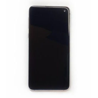 Samsung Galaxy S10e OLED originál LCD displej včetně rámečku stříbrný SWAP G970F