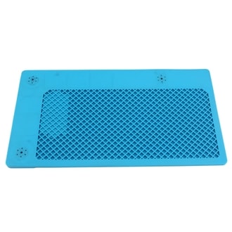 Silikonová podložka na servisní stůl antitepelná modrá s magnetickými boxy