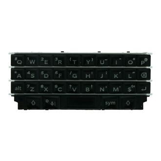 BlackBerry Keyone klávesnice stříbrná (SWAP)
