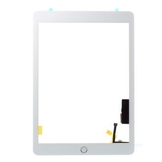 Apple iPad 9,7 2017 dotykové sklo predný panel osadený touch ID biely