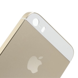Zadní kryt baterie zlatý champagne pro Apple iPhone 5S