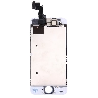 Apple iPhone 5S / SE LCD displej dotykové sklo bílé komplet přední panel včetně osázení