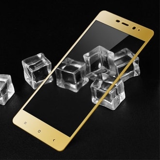 Xiaomi Redmi 4 3D Ochranné tvrzené sklo na displej zlaté