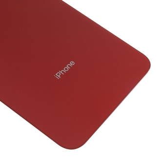 Apple iPhone 8 Plus battery housing glass cover (PRODUCT) RED