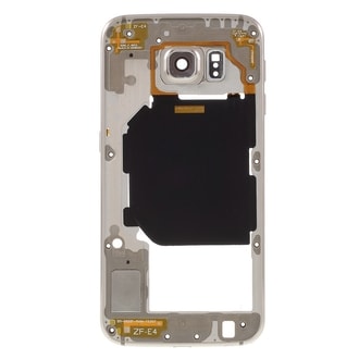 Samsung Galaxy S6 středový rámeček střední kryt LCD zlatý G920F