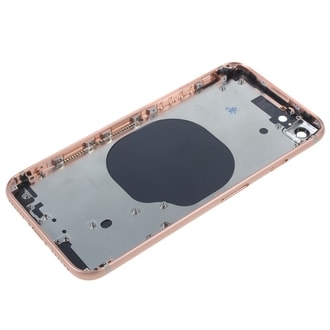 Apple iPhone 8 zadný kryt batérie blush gold zlatý vrátane stredového rámečku telefónu