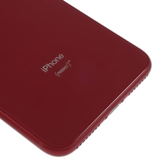 Apple iPhone 8 Plus zadní kryt baterie včetně středového rámečku telefonu červený red (product)