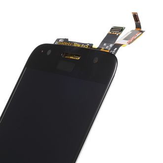 Motorola Moto G5S Plus LCD displej dotykové sklo komplet přední panel černý