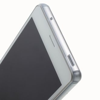 Sony Xperia Z3 Compact LCD displej vrátane stredného rámčeku telefónu D5803 biela