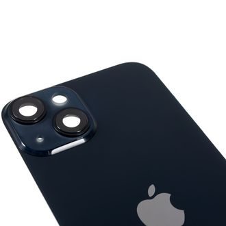 Zadní kryt baterie iPhone 14 včetně krytky kamery (černý)
