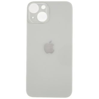 Zadní kryt baterie iPhone 14 bílý s větším otvorem na kamery