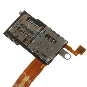 Sony Xperia M2 / M2 Aqua čtečka SIM SD karty a zapínací tlačítko D2303 - M2  - Xperia M series, Sony, Spare parts - Váš dodavatel dílu pro smartphony