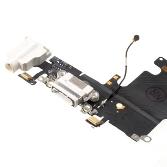 Dock konektor nabíjení mikrofon anténa flex bílý Apple iPhone 6S