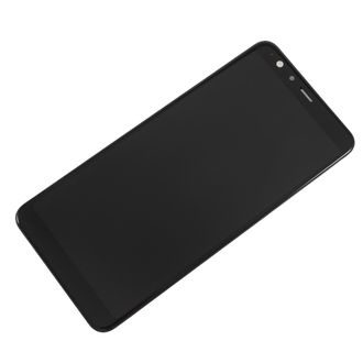 Asus ZenFone Max Plus LCD displej dotykové sklo komplet přední panel černý včetně rámečku (M1) ZB570TL