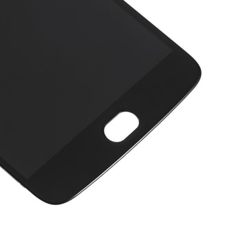 Motorola E4 Plus LCD displej dotykové sklo komplet přední panel černý