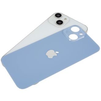 Zadní kryt baterie iPhone 14 modrý s větším otvorem na kamery