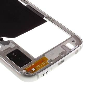 Samsung Galaxy S6 středový rámeček střední kryt LCD stříbrný G920F