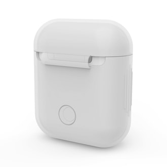 Apple Airpods ochranný silikonový kryt obal na bezdrátová sluchátka bílý -  AirPods - Apple, Cases, Accessories - Spare parts for everyone