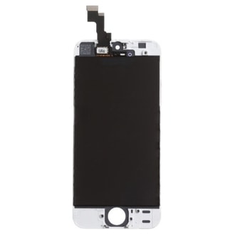 Apple iPhone 5S / SE LCD displej dotykové sklo biele