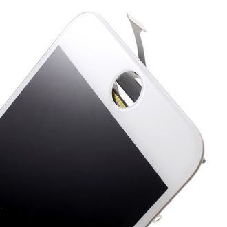 Apple iPhone 7 LCD dotykové sklo bílé přední kompletní panel jasnější podsvit