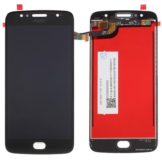 Motorola Moto G5S LCD displej dotykové sklo komplet přední panel černý