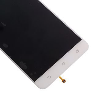 Asus Zenfone 3 Zoom ZE553KL LCD displej dotykové sklo biele komplet predný panel