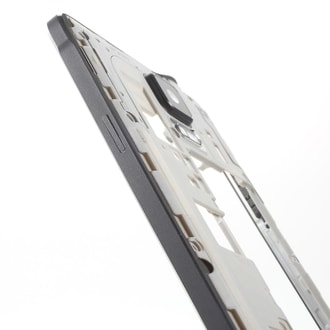 Samsung Galaxy Note 4 střední kryt rámeček LCD černý N910F