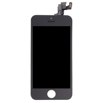Apple iPhone 5S / SE LCD displej dotykové sklo čierne komplet predný panel vrátane osadenie