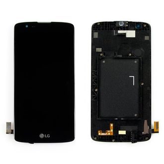 LG K8 2016 LCD displej + dotykové sklo komplet rámeček K350