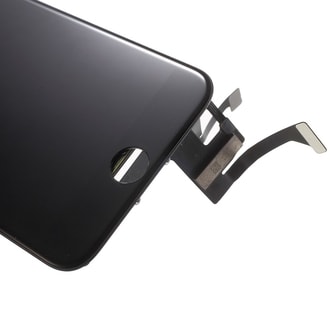 Apple iPhone 7 LCD dotykové sklo čierny predný kompletný panel jasnejšie podsvit