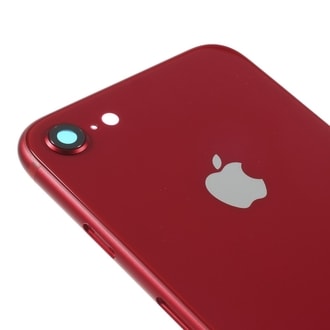 Apple iPhone 8 zadní kryt baterie včetně středového rámečku telefonu červený RED product