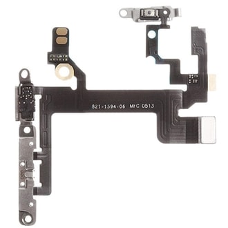 Apple iPhone 5S zapínacie tlačidlo osadené flex volume ovládanie hlasitosti power