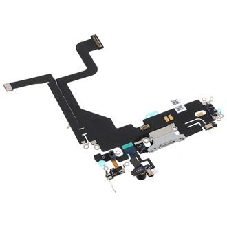 Apple iPhone 13 Pro flex kabel konektor nabíjení bílý OEM