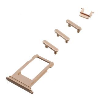 Battery cover housing champagne gold for Apple iPhone 7