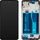 Motorola Moto G84 LCD Display Touch Glass with Frame (Service Pack) Black