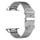 Apple Watch 42mm 44MM řemínek kovový s klasickou páskovou přezkou stříbrný