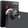 NORTHJO Camera Lens Glass for iPhone 16e – Tempered Glass with Metal Ring – Black