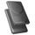 Powerbanka HOCO Q26  5000 mAh, 20 W PD, MagSafe, bezdrátové nabíjení, šedá