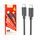 USB-C na USB-C kabel Hoco X88 60W  3A (1m) černý