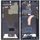 Samsung Galaxy S22 Ultra S908 Center Frame (Black)