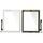 Apple iPad 4 touch screen digitizer white