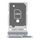 Samsung Galaxy S25 Ultra S938 SIM Slot Tray Dual (Titanium Whitesilver)