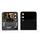 Samsung Galaxy Z Flip 4 F721 LCD displej dotykové sklo zadní kryt černý (SWAP)