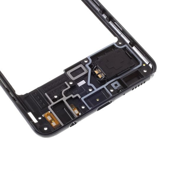 Samsung Galaxy A41 rámeček střední kryt černý A415