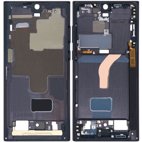 Samsung Galaxy S22 Ultra S908 Center Frame (Black)